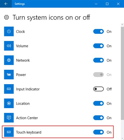 Show or Remove Touch Keyboard Icon on Windows 10 Taskbar | Password ...