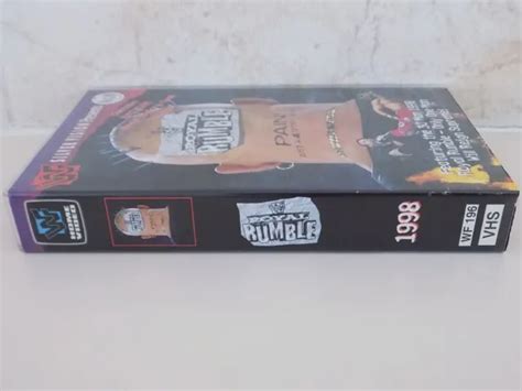 Wwf Royal Rumble Pal Vhs Wrestling Video Tape Wwe Steve Austin