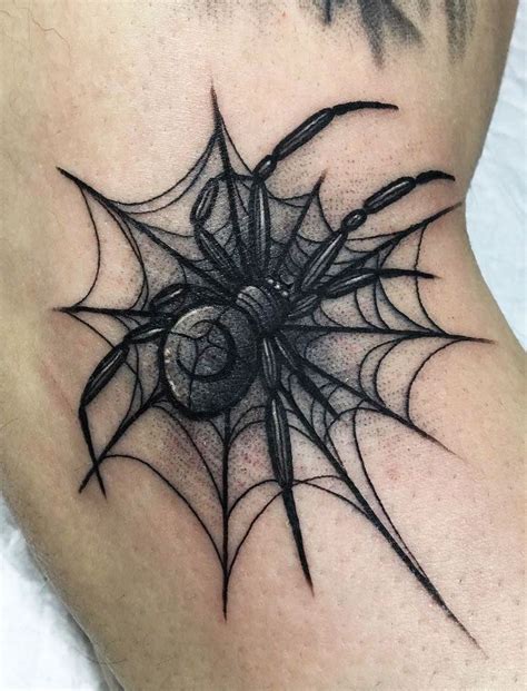 Spider Drawing Tattoo