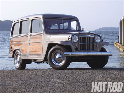 1953 Willys Wagon Late Model 6 1L Hemi Powered 53 Willys Jeep Hot