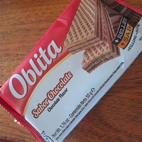 Oblita Obleas Sabor Chocolate Review Abillion