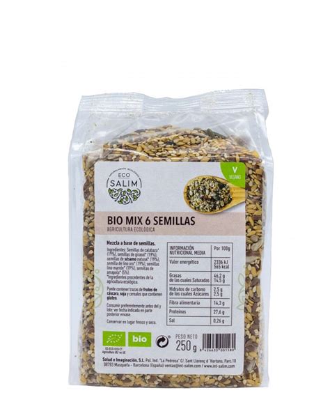 Bio Mix Semillas Gr Eco Salim Farmaten