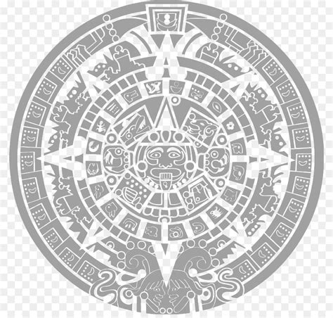 Aztec Calendar Svg