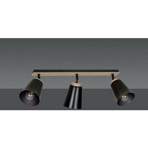 Emibig Atlas Barre De Spots De Plafond Noir X E