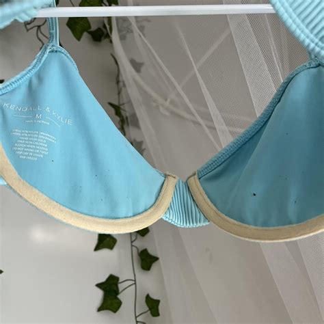 Kendall Kylie Blue Bikini Set From Pacsun Both Depop