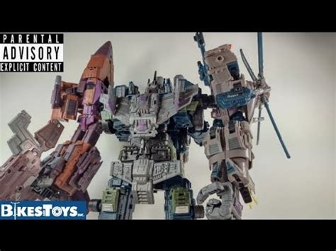 Transformers Jinbao KO Oversized Warbotron Bruticus Review en español