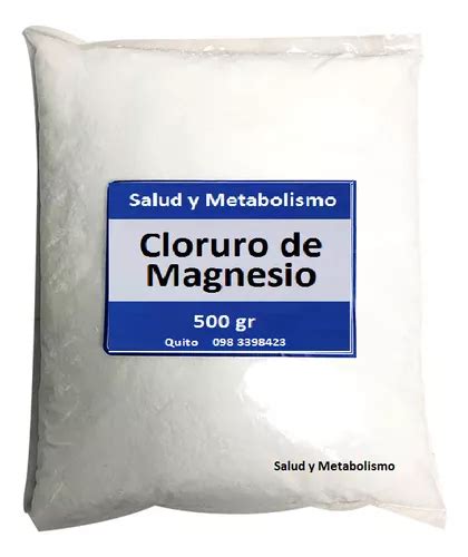 Cloruro De Magnesio Puro En Polvo O Cristalizado Gr Mercadolibre