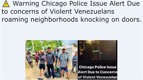 Warning Chicago Police Issue Alert Due To Concerns Of Violent