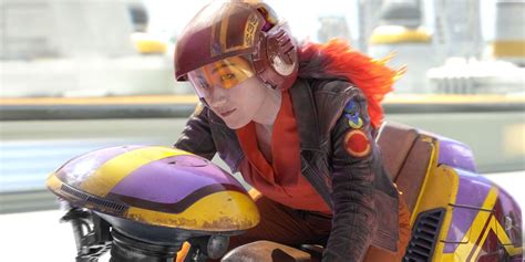 Imagen De Ahsoka Revela La Moto Speeder Personalizada De Sabine