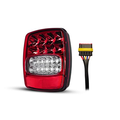 Lanterna Traseira Bob Led V C Vigia Conector Vias Caminh O Vw