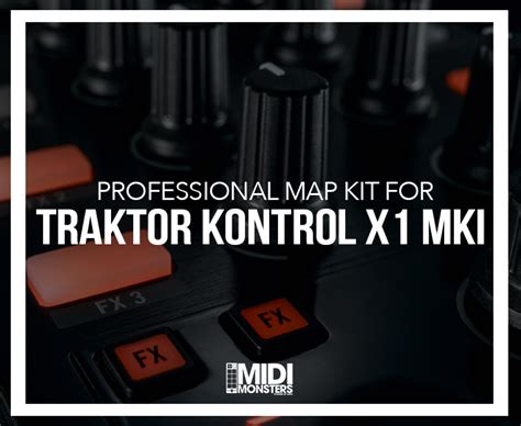 TRAKTOR KONTROL X1 DECK (MKI) - MIDI Monsters