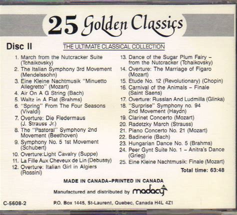 Release “100 Golden Classics 25 Golden Classics” By Various Artists