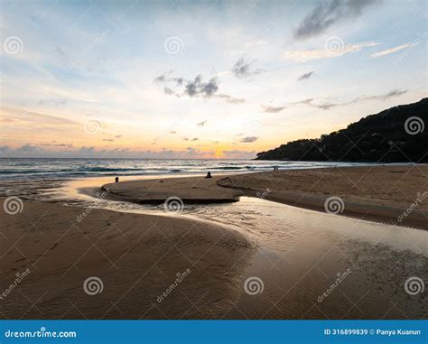 Aerial View Sunset Sky Nature Beautiful Light Sunset Or Sunrise Over