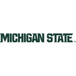 Michigan State Spartans Wordmark Logo | SPORTS LOGO HISTORY