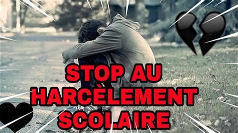 Stop Au HarcÈlement Scolaire Parlons En Pour ArrÊter Les Tabous