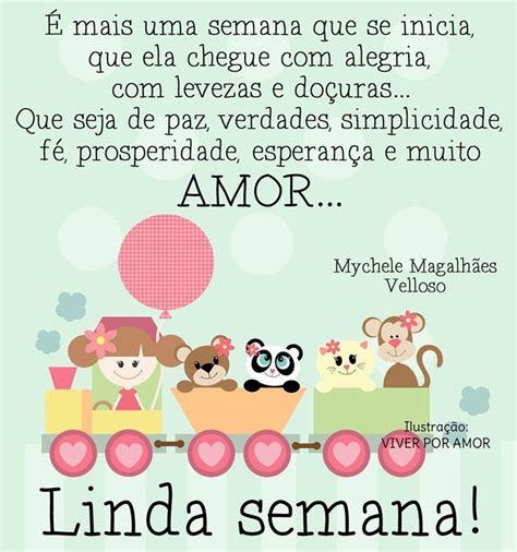 Linda Semana Mensagem De Feliz Semana Mensagem De Boa Semana Frases