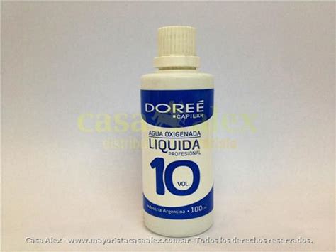 AGUA OXIGENADA DOREE LIQUIDA X10VOL Casa Alex Distribuidora