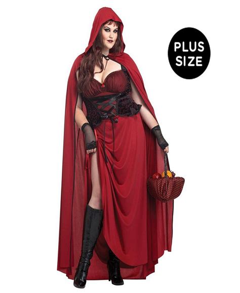 Buyseasons Buy Seasons Womens Dark Riding Hood Plus Costume Macys