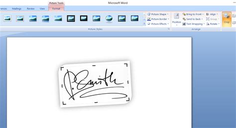 How To Add A Signature Box In Microsoft Word - Printable Templates