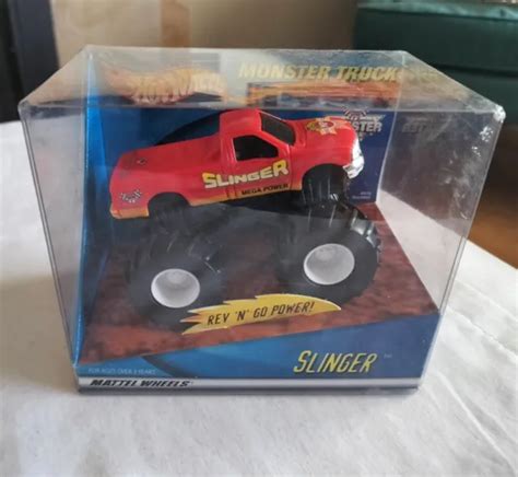 Hot Wheels Monster Jam Rev Tredz Rev N Go Slinger Eur Picclick Fr