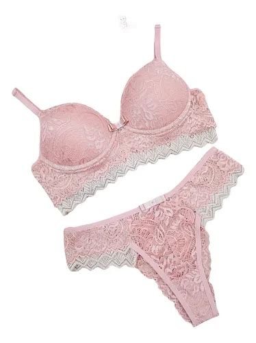 Conjunto De Lingerie Meia taça Sem Bojo Aro Romance Gg Parcelamento sem juros