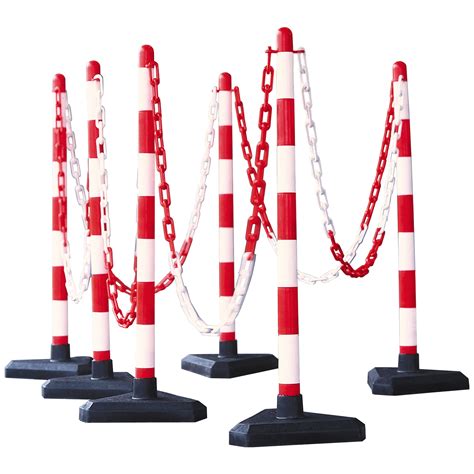 Traffic Line Guarda Chain Barrier Kits Portable And Extendable Barriers