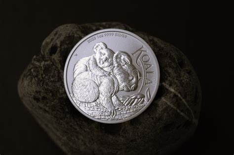 Pure Silver Investment Coin 1 Dollar Australian Koala 2023 Stock