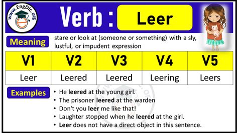 V1 V2 V3 Forms Of Leer Engdic