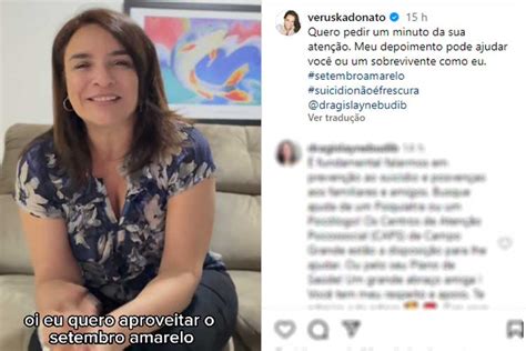 Veruska Donato Ex Rep Rter Da Globo Relembra Perda Familiar E Faz