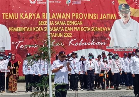 Infopublik Pmi Provinsi Jatim Gelar Temu Karya Relawan