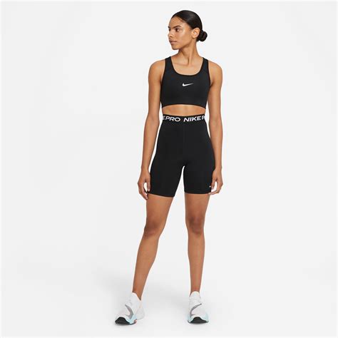 Nike Pro 365 High Rise Short Training Tights Black DA0481 011