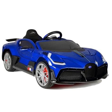 Ataa Cars Coche Eléctrico Infantil Bugatti Divo 12V Azul