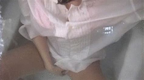 Her Wet Clothes Got Her Feeling Horny WET02 Part 4 Low Quality Japanese Fetish World