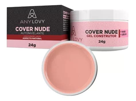 Gel Cover Nude 24g Para Unhas Uv Led Anylovy MercadoLivre