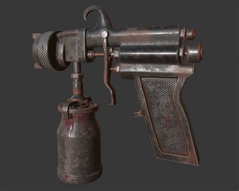 Artstation 3d Gaming Binks Model 7 Spray Gun