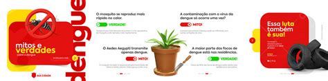 Campanha Contra O Mosquito Da Dengue Social Media Carrossel [download