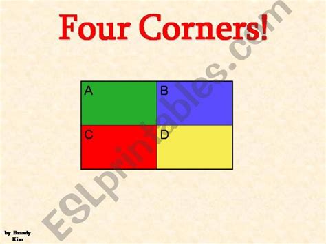 Four Corners Game Online - Four Corners Would You Rather Brain Break By Keeping It Captivating ...