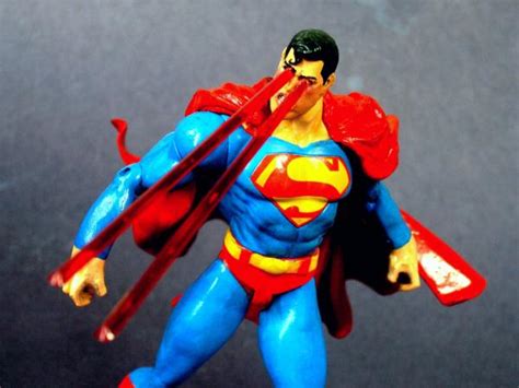 Superman Heat Vision Superman Custom Action Figure