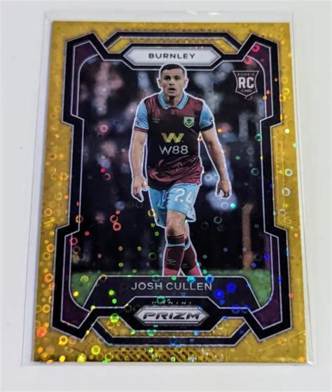 2023 24 PANINI PRIZM Premier League Josh Cullen Burnley RC Gold