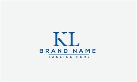 KL Logo Design Template Vector Graphic Branding Element 10946799 Vector ...