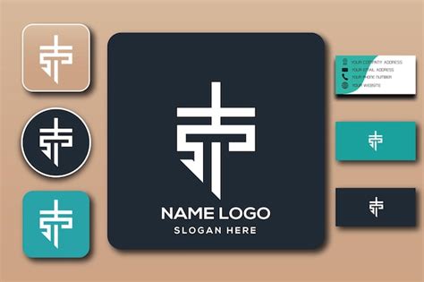 Premium Vector | Tsp monogram logo template