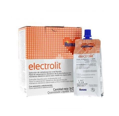 Electrolit Humana 3x250ml - Complementos - Alimentación - Alimentación