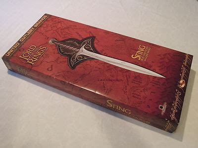 Official United Cutlery Lord Of The Rings Sting Uc Frodo Bilbo