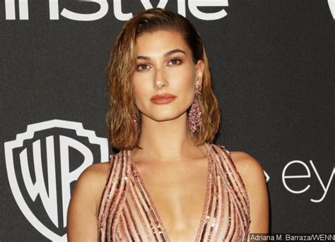 Hailey Baldwin Flaunts Pert Derriere In Tiny Camo Bikini