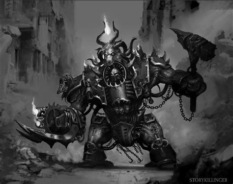 Helbrute - Art by Stefan Ristić - 40K Gallery