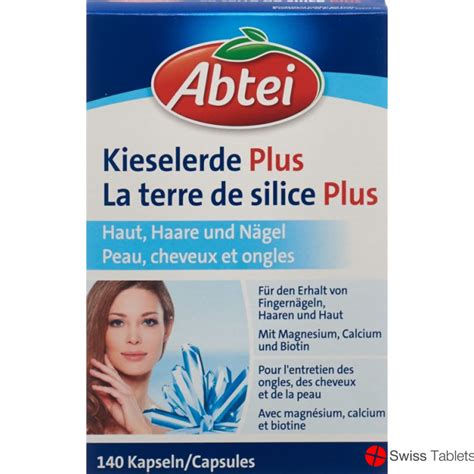 Buy Online Abtei Silica Plus Capsules Pieces At Swiss Tablets