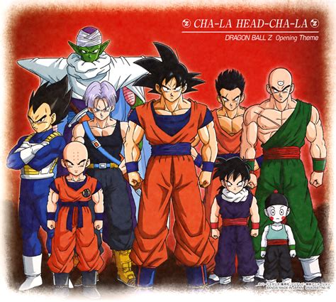 Dragon Ball Dragon Ball Z Chaozu Kuririn Piccolo Son Gohan Son Goku