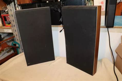 EN L ÉTAT POUR pièces paire d enceintes hi fi design B O BANG OLUFSEN