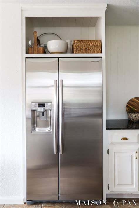 Over Fridge Cabinet In 2024 Refrigerator Cabinet Refrigerator