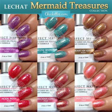 Lechat Perfect Match Mermaid Treasures Collection Swatches Perfect